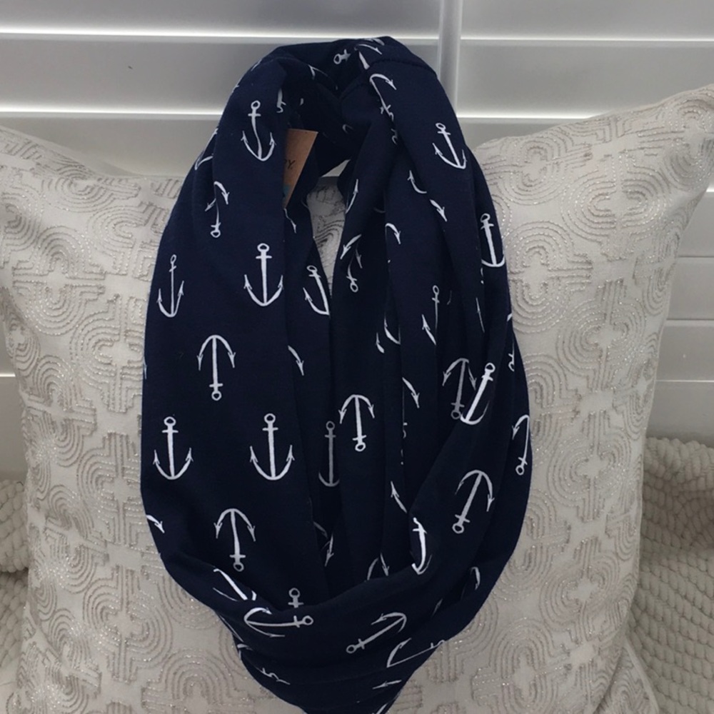 SPERRY Anchor Print Infinity Scarf -NWT’s